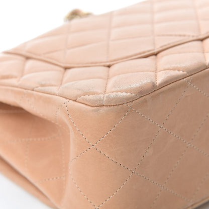 Chanel Lambskin Quilted Jumbo Double Flap Beige Clair 12 of 25