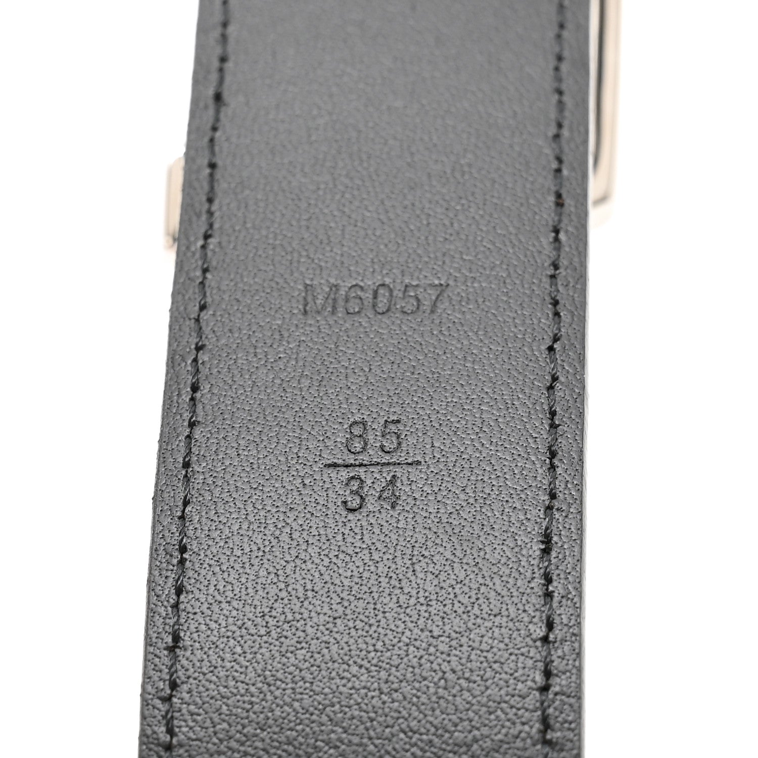Louis Vuitton Damier Graphite 40mm LV Initiales Belt 85 34 3 of 7