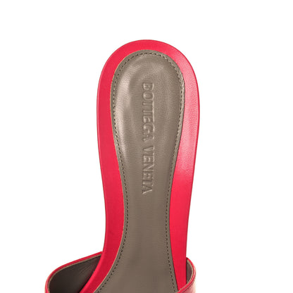 Bottega Veneta Lambskin Stretch Mule Sandals 38 Lollipop 7 of 8
