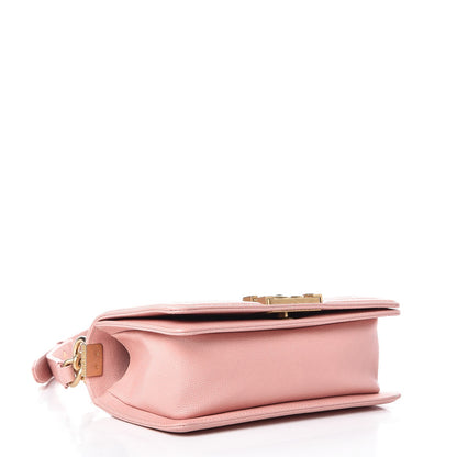 Chanel Caviar Quilted Small Boy Flap Pink 4 of 9