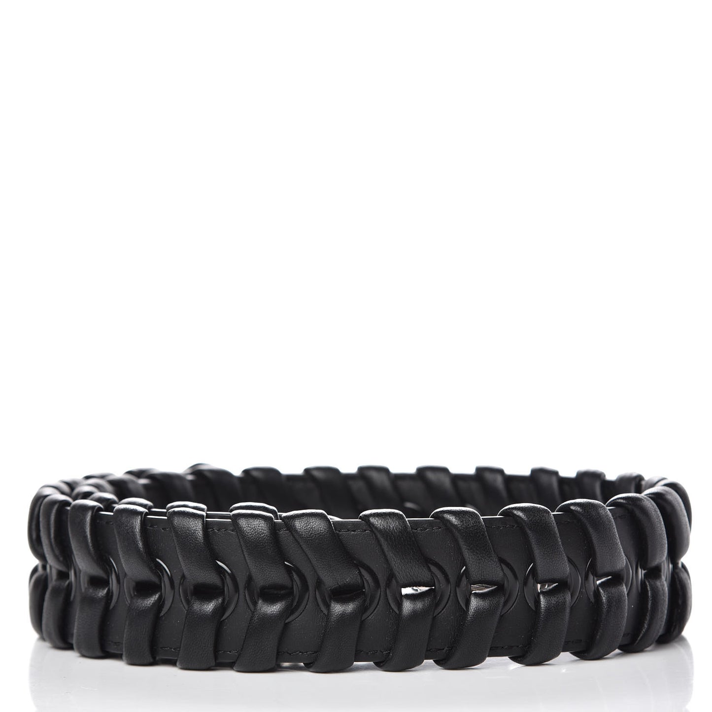 Vitello Dolce Shiny Nappa Lace Up Strap You Black