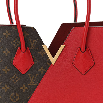 Louis Vuitton Calfskin Monogram Kimono Tote Cherry 8 of 15