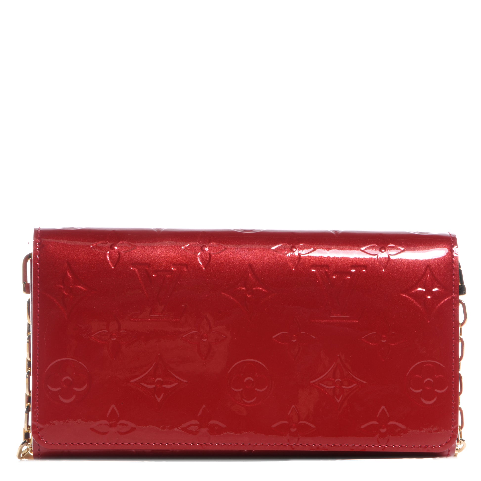 Louis Vuitton Vernis Chaine Wallet Pomme D'Amour 1 of 8