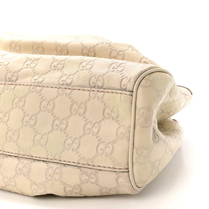 Gucci Guccissima Medium Sukey Tote Mystic White 9 of 10