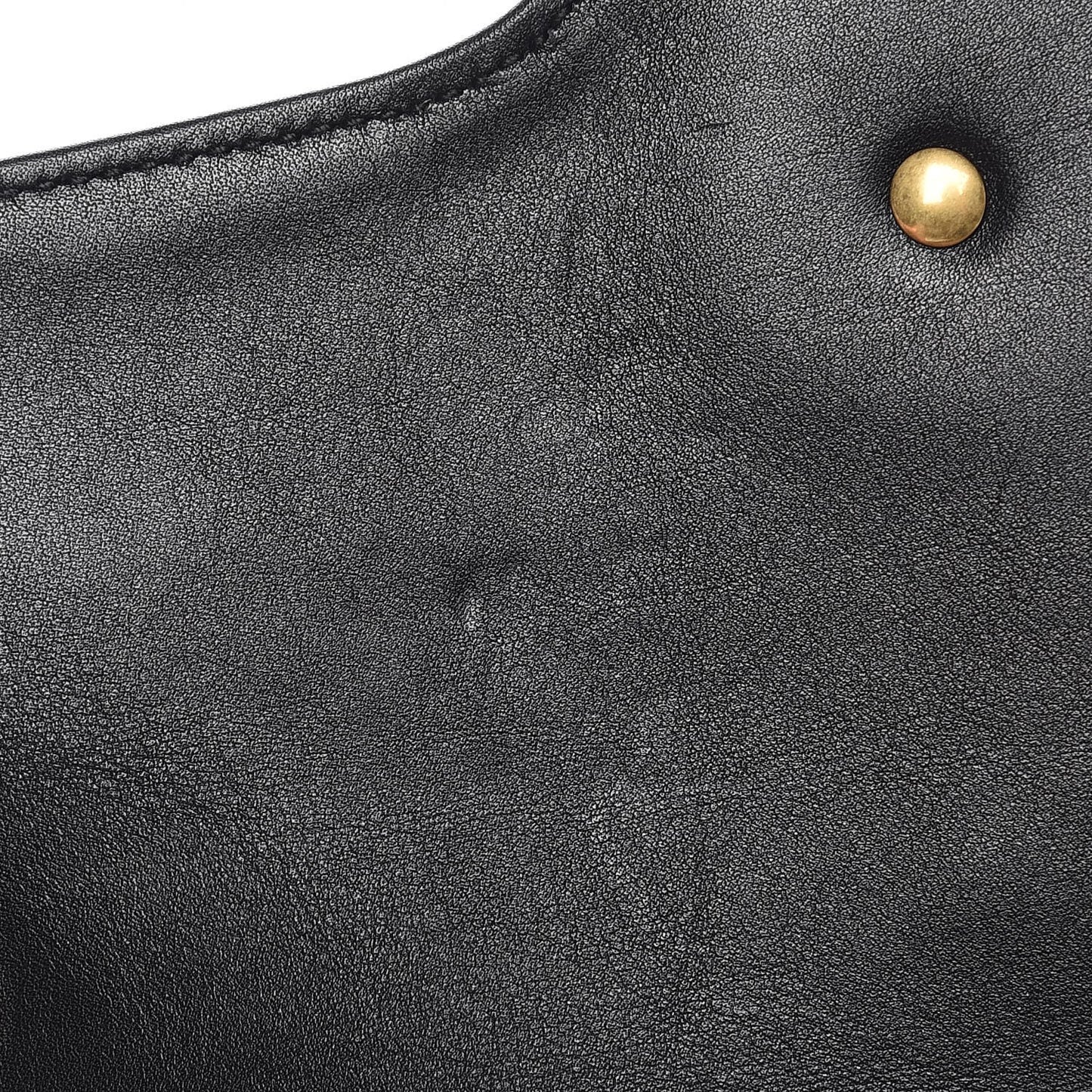 Calfskin Matelasse Studded Small Pearly GG Marmont Shoulder Bag Black