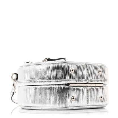 Louis Vuitton Metallic Epi Petite Boite Chapeau Silver 4 of 10