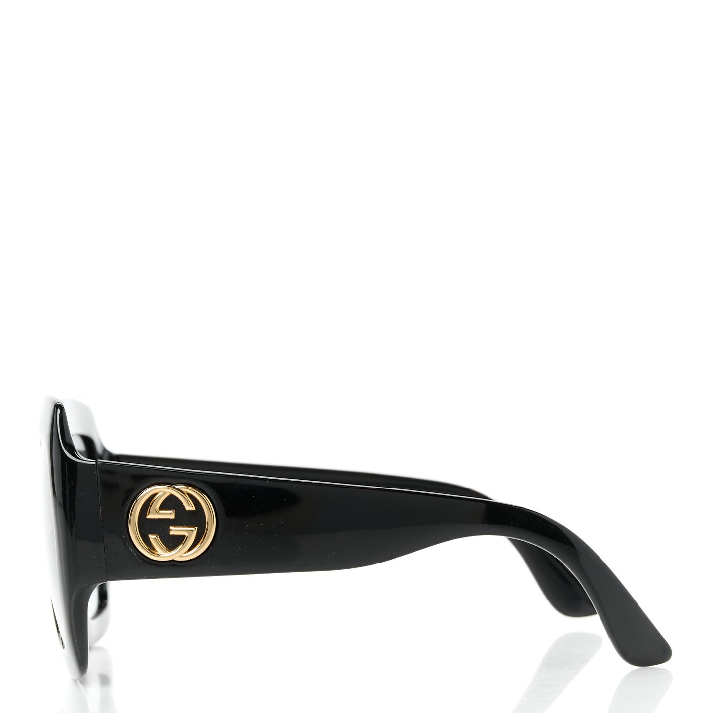 Acetate Square Frame Sunglasses GG3826S Black