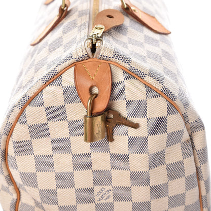 Louis Vuitton Damier Azur Speedy 35 17 of 21
