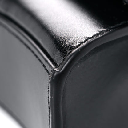 Balenciaga Shiny Box Calfskin Hourglass Chain Bag Black 8 of 14