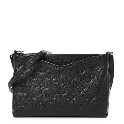 Louis Vuitton Empreinte Pallas Crossbody Black 1 of 9