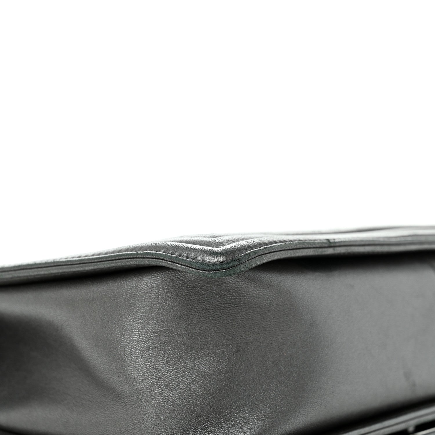 Chanel Metallic Lambskin Embossed Large Boy Cube Flap 11 of 18