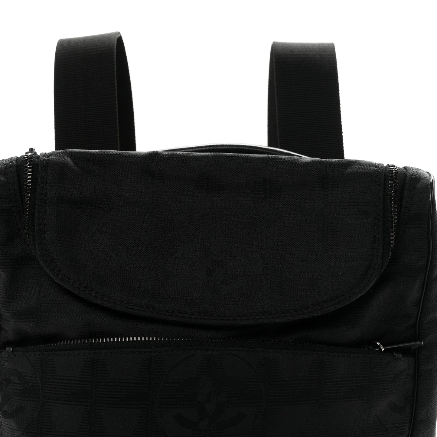 Nylon Travel Backpack Black