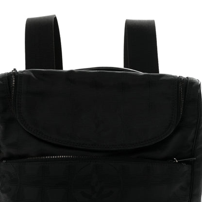 Chanel Nylon Travel Backpack Black 7 of 9