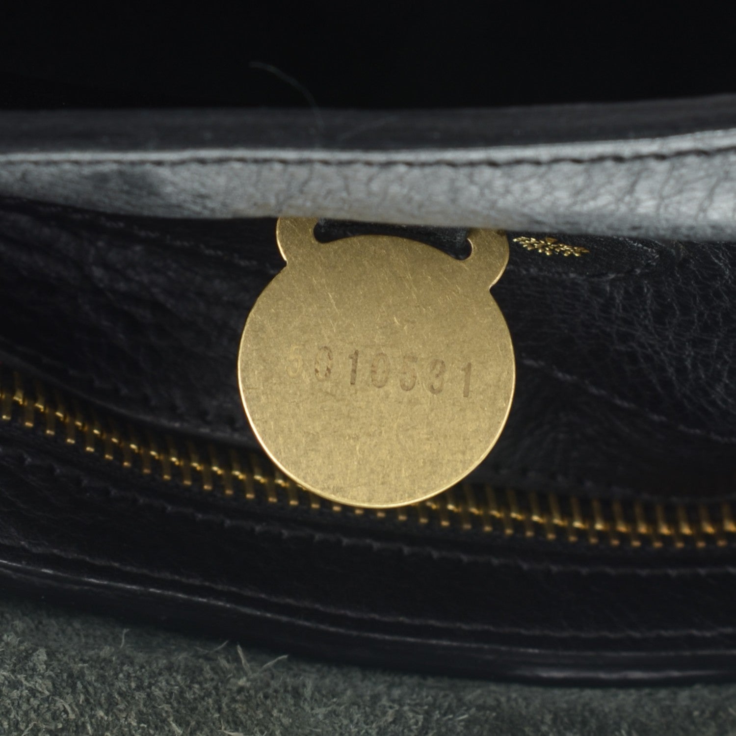 Mulberry Natural Leather Bayswater Black 7 of 8
