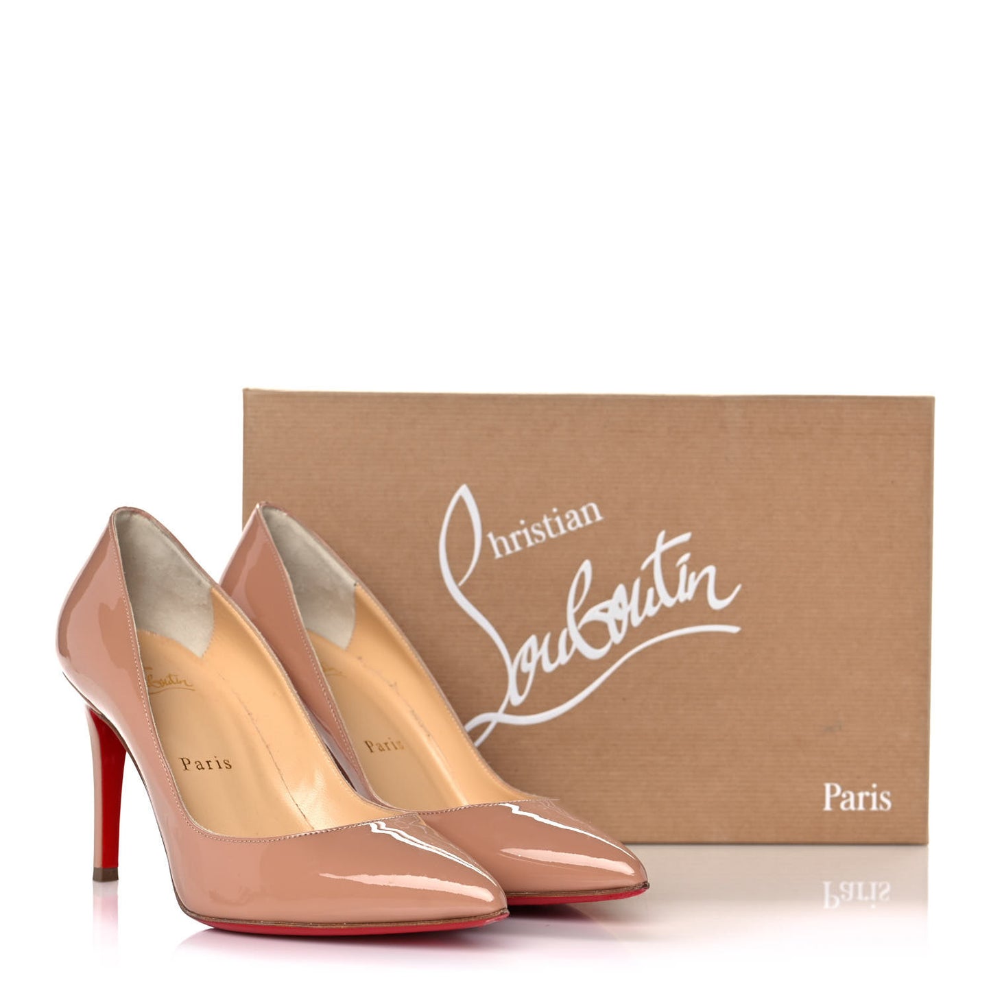 Patent Pigalle 85 Pumps 36 Nude