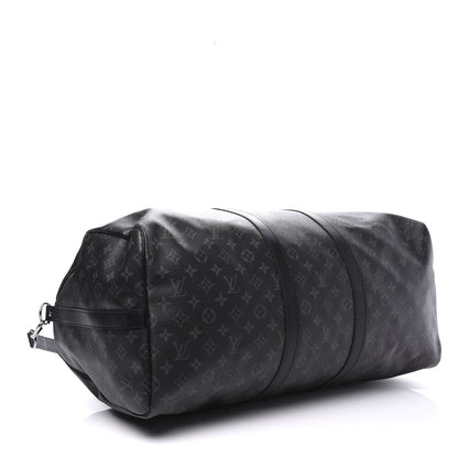 Louis Vuitton Monogram Eclipse Keepall Bandouliere 55 3 of 13