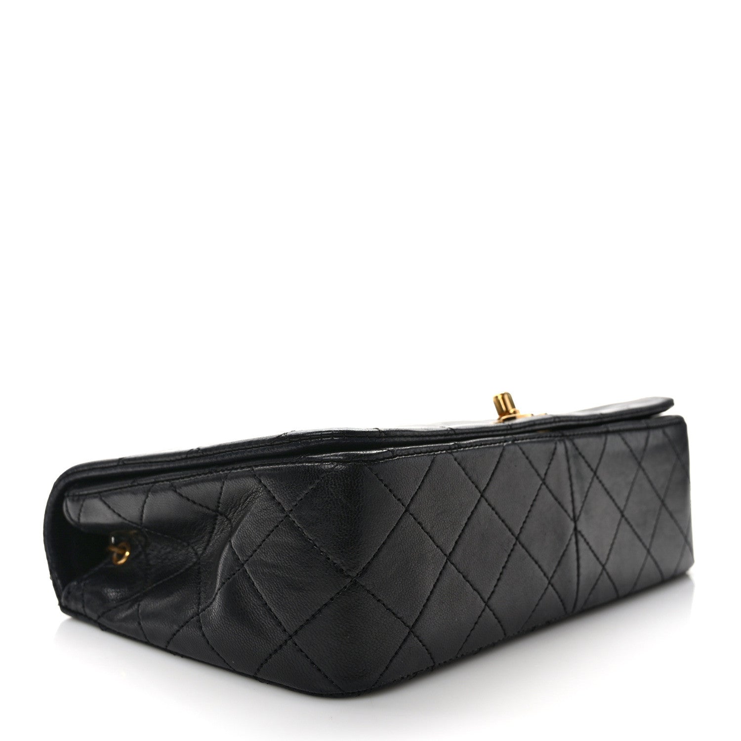 Chanel Lambskin Quilted Small Single Flap Black 4 of 11
