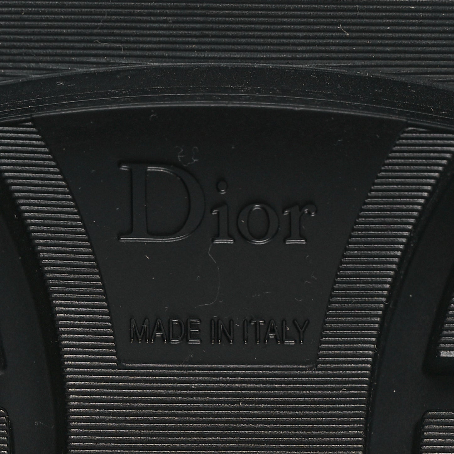 Rubber Diorcamp Boots 37.5 Black