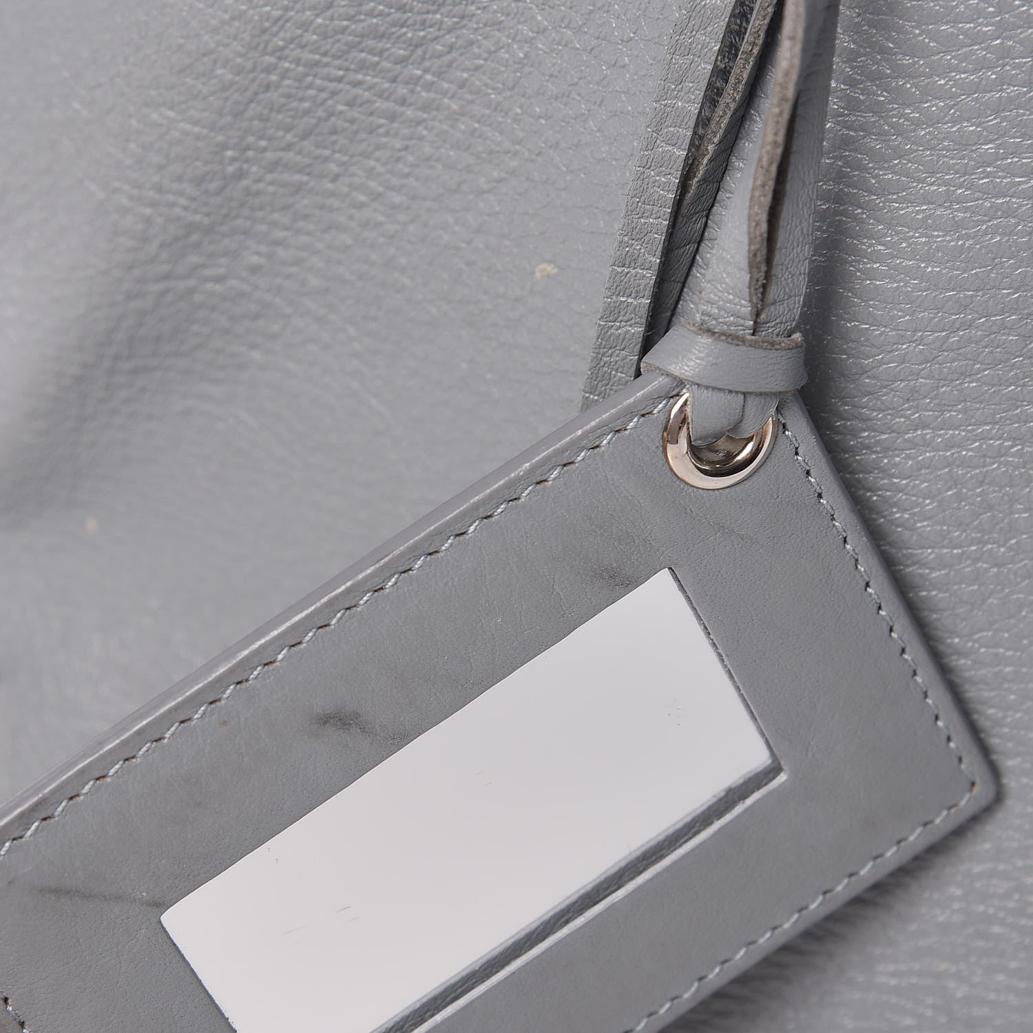 Balenciaga Veau Papier A4 Zip Around Tote Grey 16 of 21