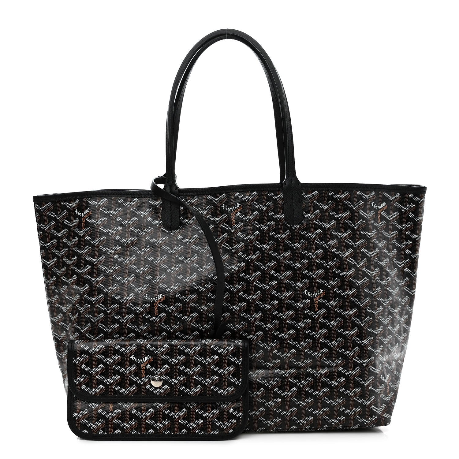 Goyard Goyardine Saint Louis PM Black 1 of 11
