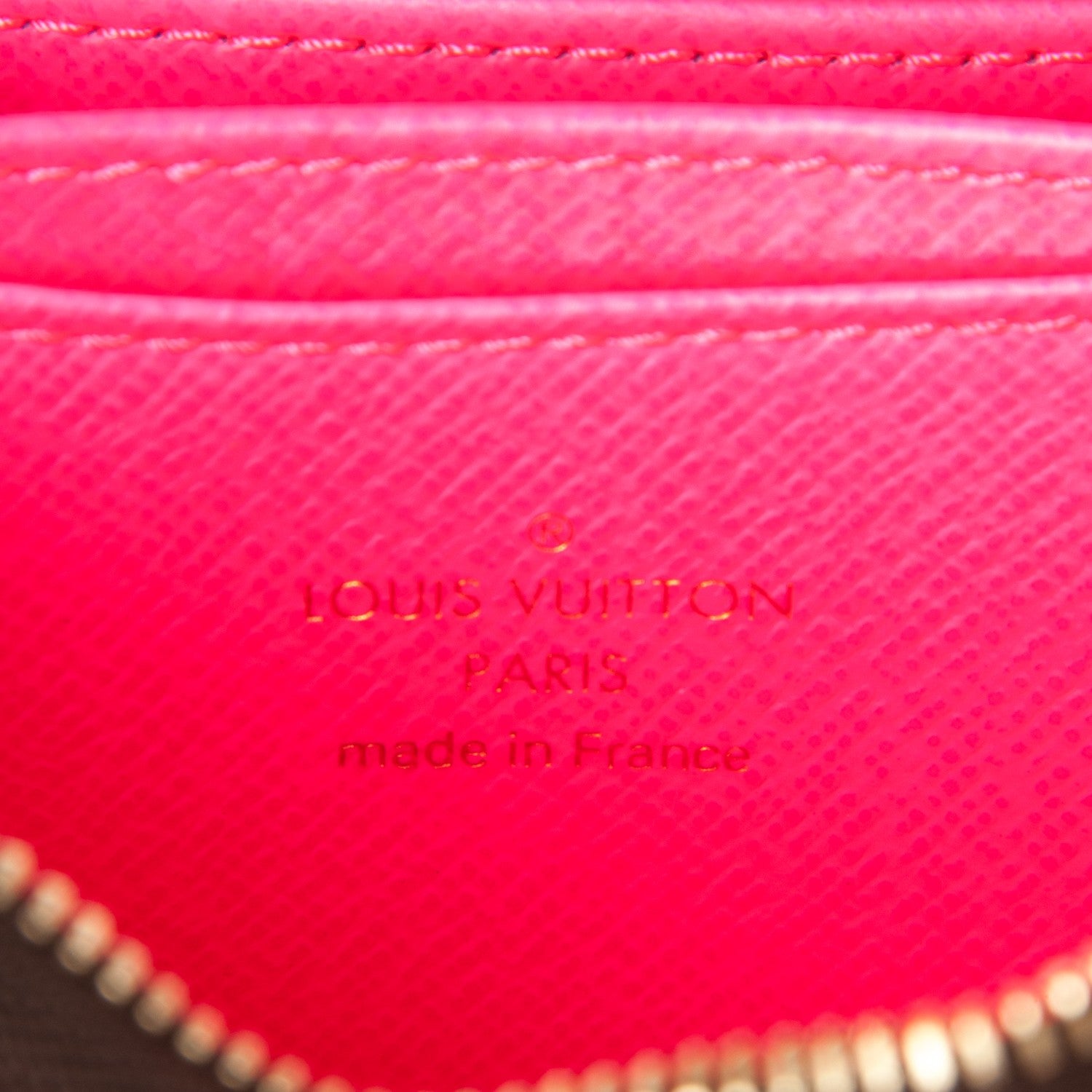 Louis Vuitton Monogram Graffiti Zippy Coin Purse Fuchsia 6 of 7