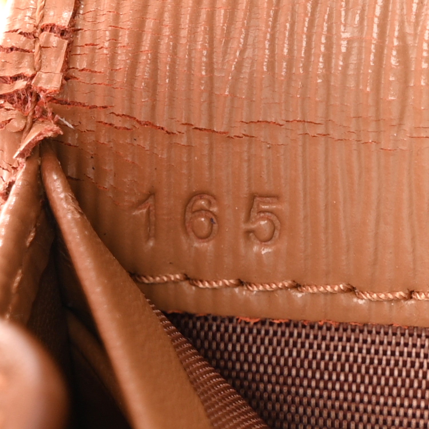 Prada Vitello Move Metal Oro Chain Wallet Caramel 7 of 10