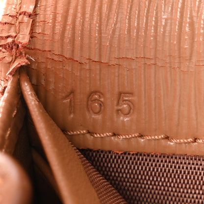 Prada Vitello Move Metal Oro Chain Wallet Caramel 7 of 10