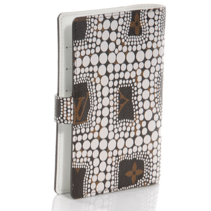 Louis Vuitton Monogram Kusama Town Small Ring Agenda White 3 of 7