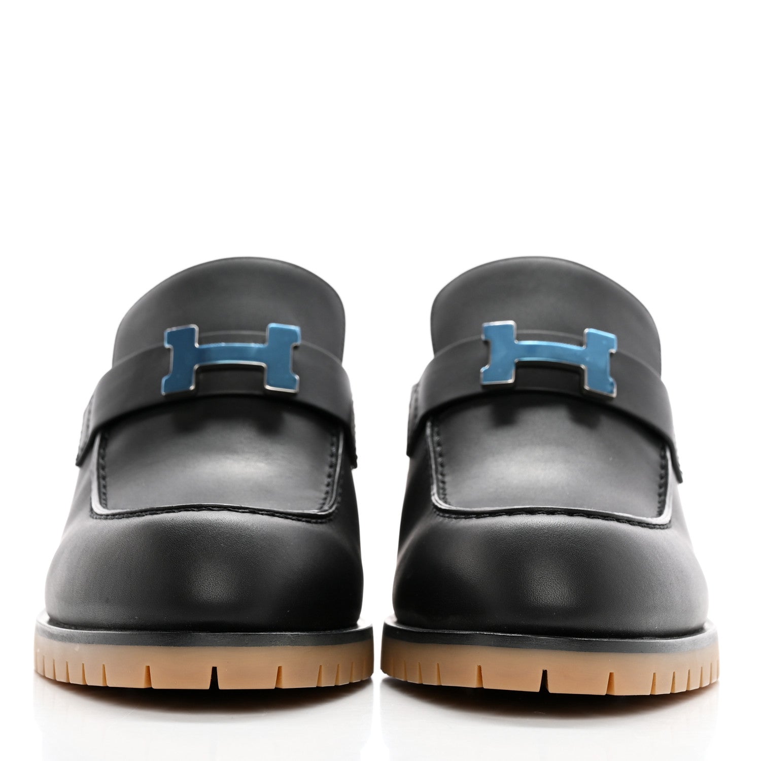 Hermes Calfskin Womens Flore 60 Mules 40 Black 2 of 10