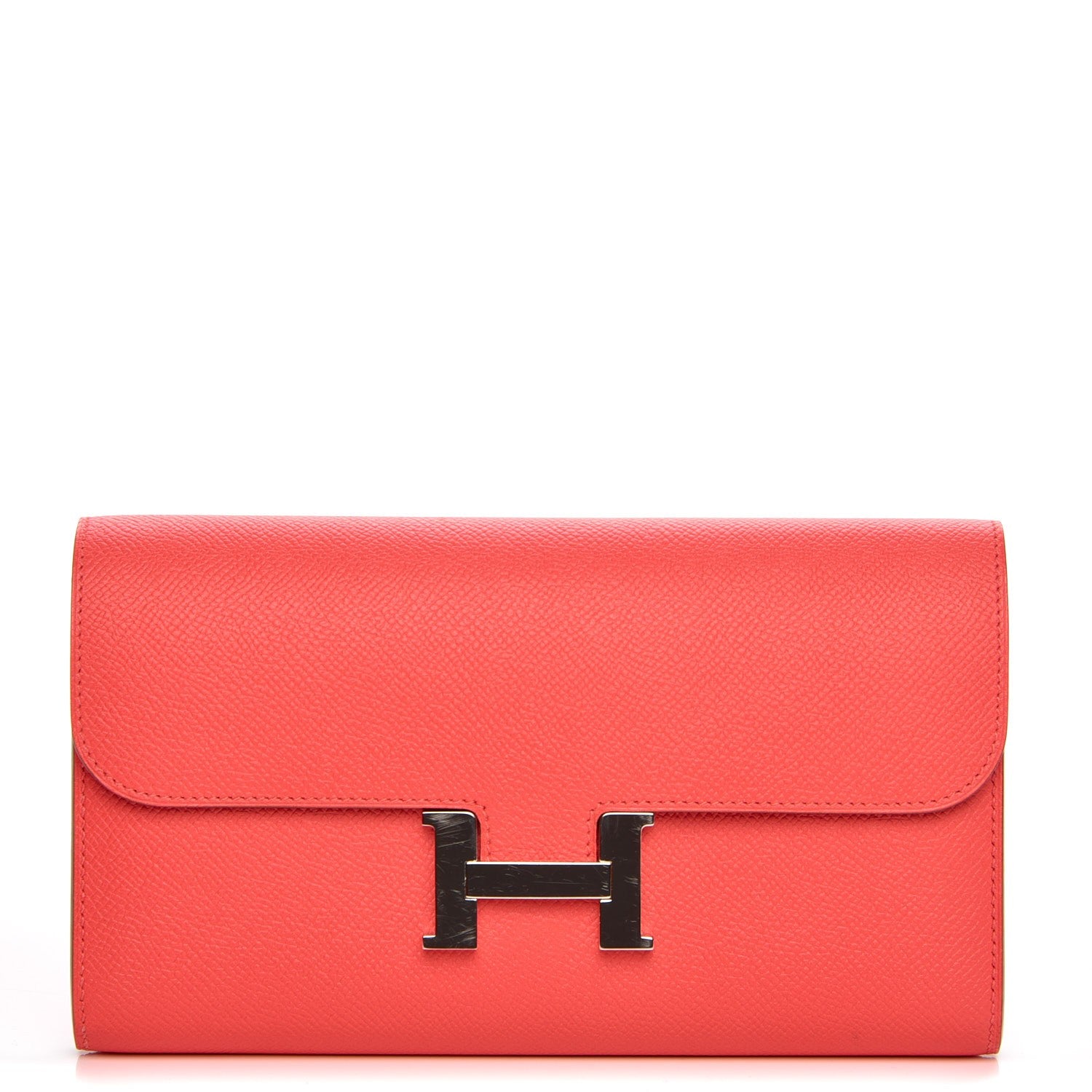 Hermes Epsom Constance Long Wallet Peony 1 of 13
