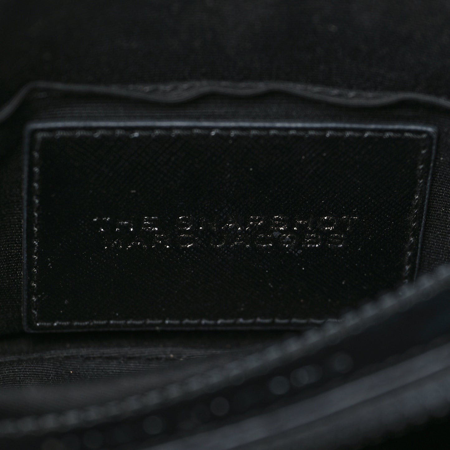 Saffiano Snapshot Camera Bag Black