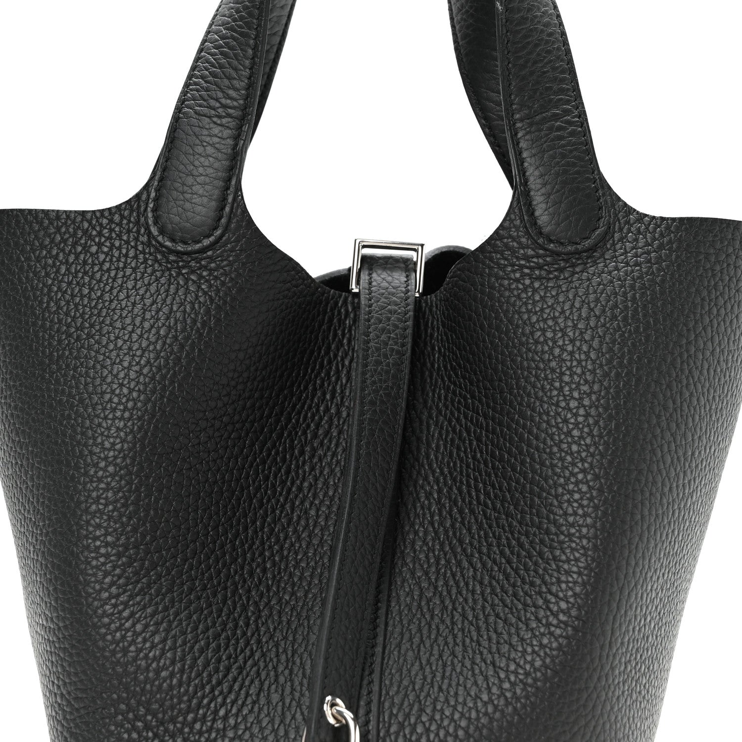 Hermes Taurillon Clemence Picotin Lock 18 PM Black 7 of 12
