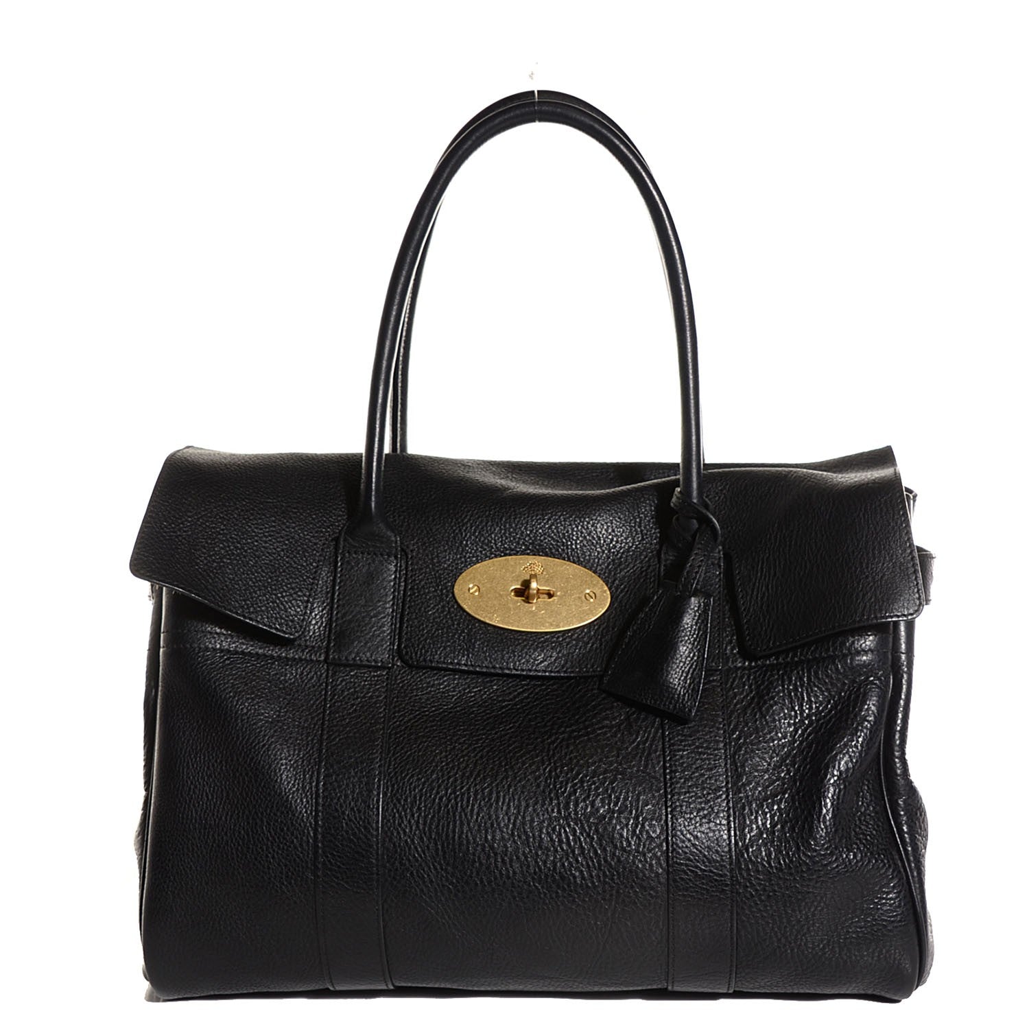 Mulberry Natural Leather Bayswater Black 1 of 11