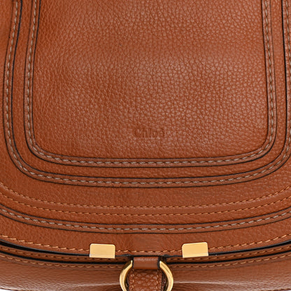 Chloe Calfskin Medium Marcie Satchel Tan 8 of 22