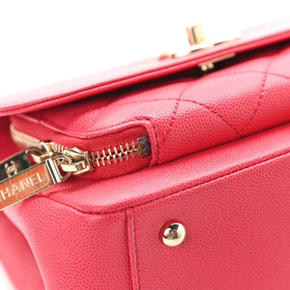Chanel Caviar Quilted Small Business Affinity Flap Red 11 of 11