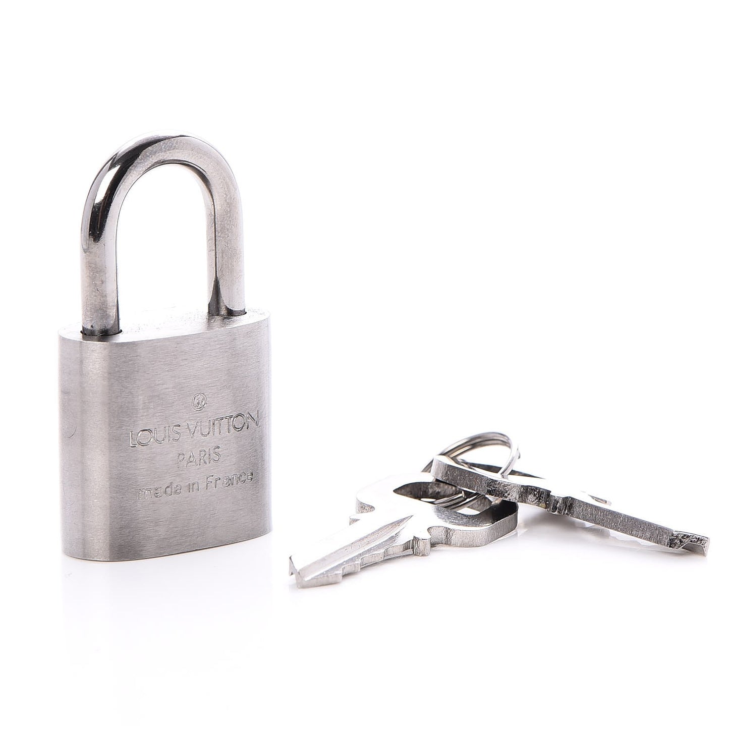 Brushed Titanium Lock and Key Set
