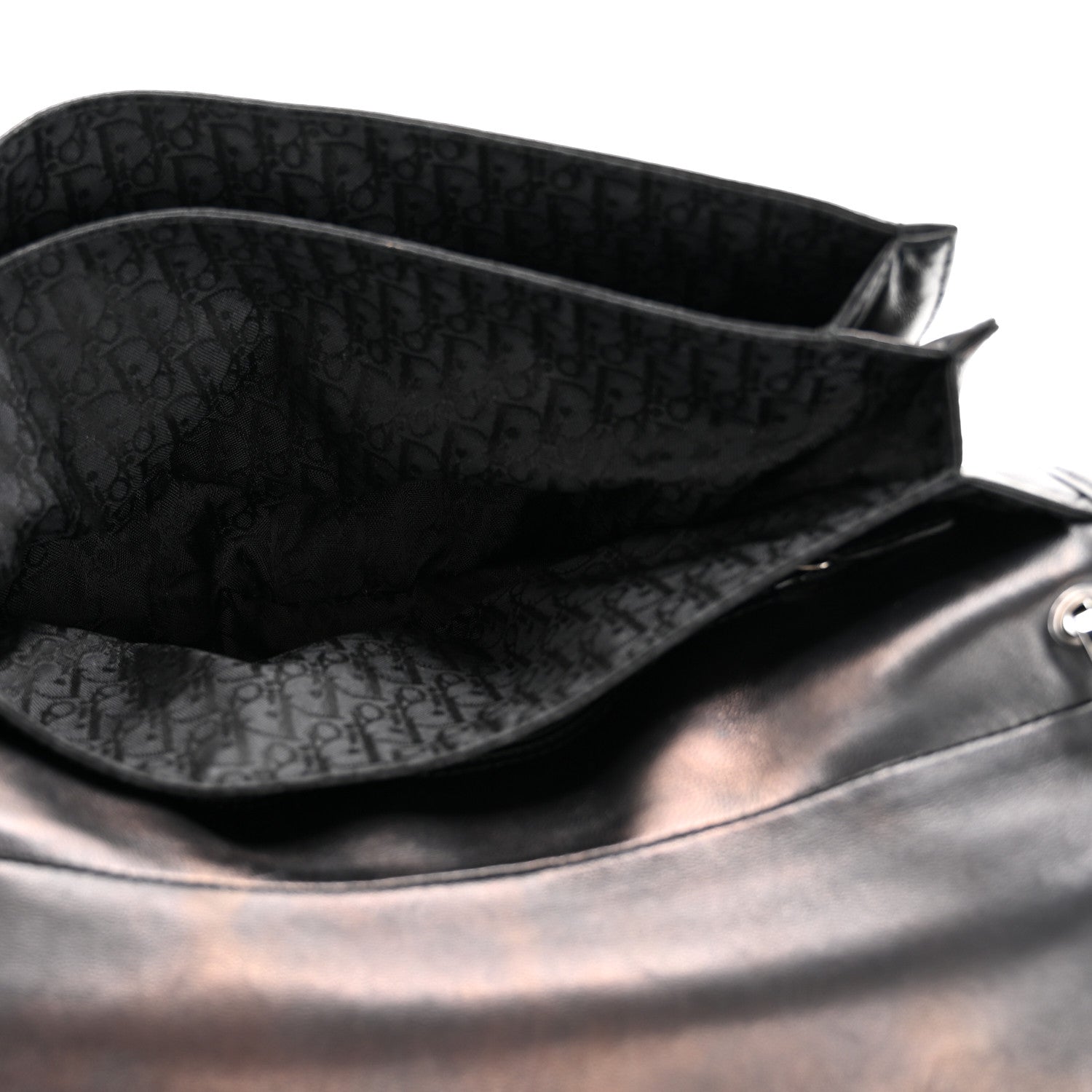 Christian Dior Lambskin Admit It Hobo Black 5 of 15