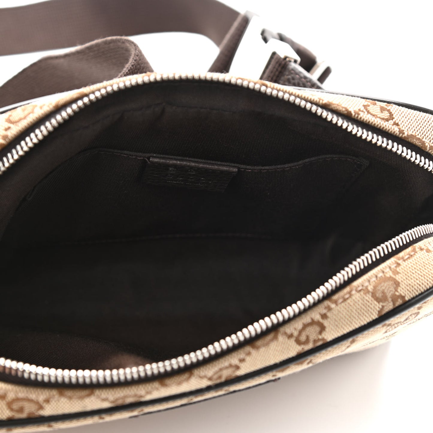 Monogram Belt Bag Dark Brown