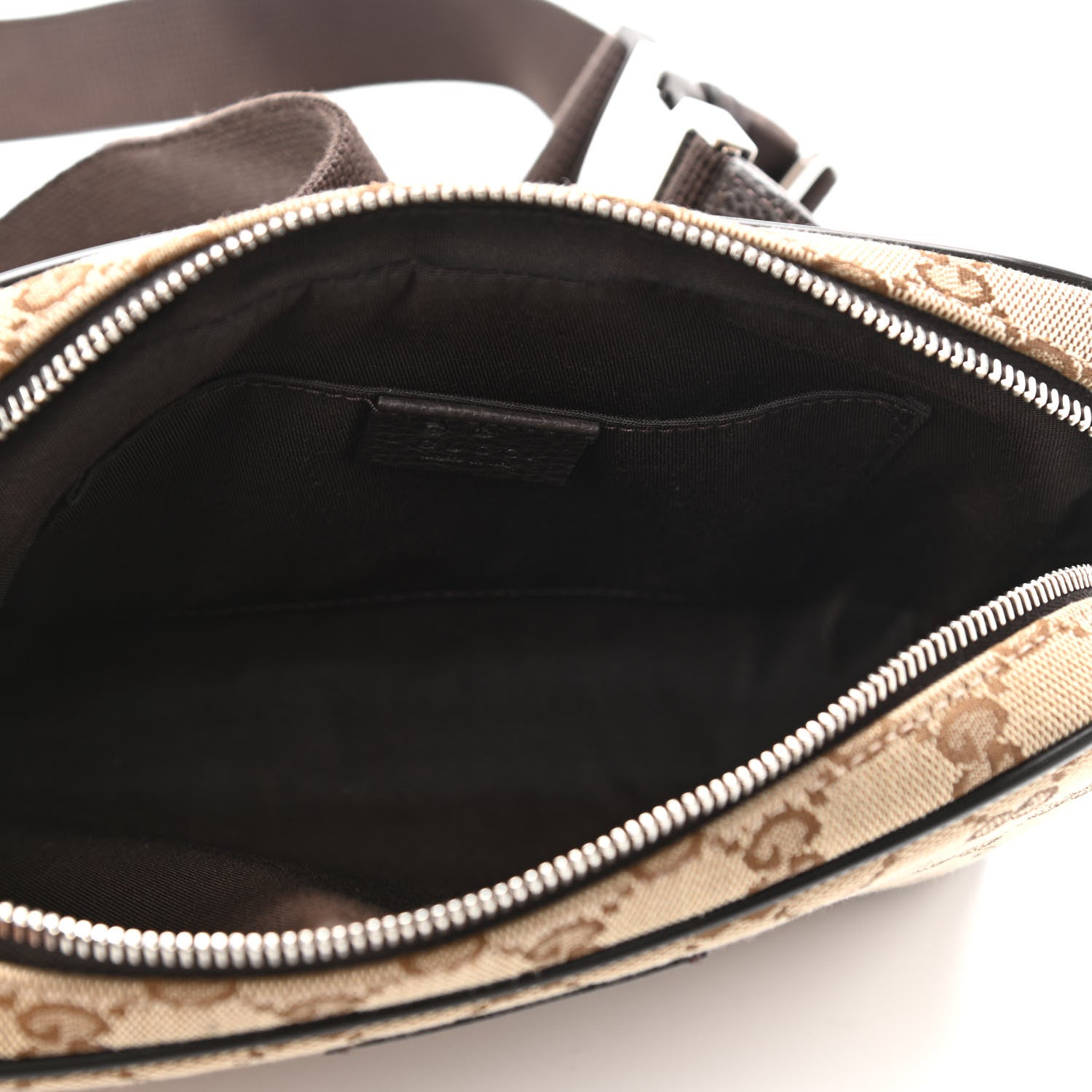 Gucci Monogram Belt Bag Dark Brown 5 of 10