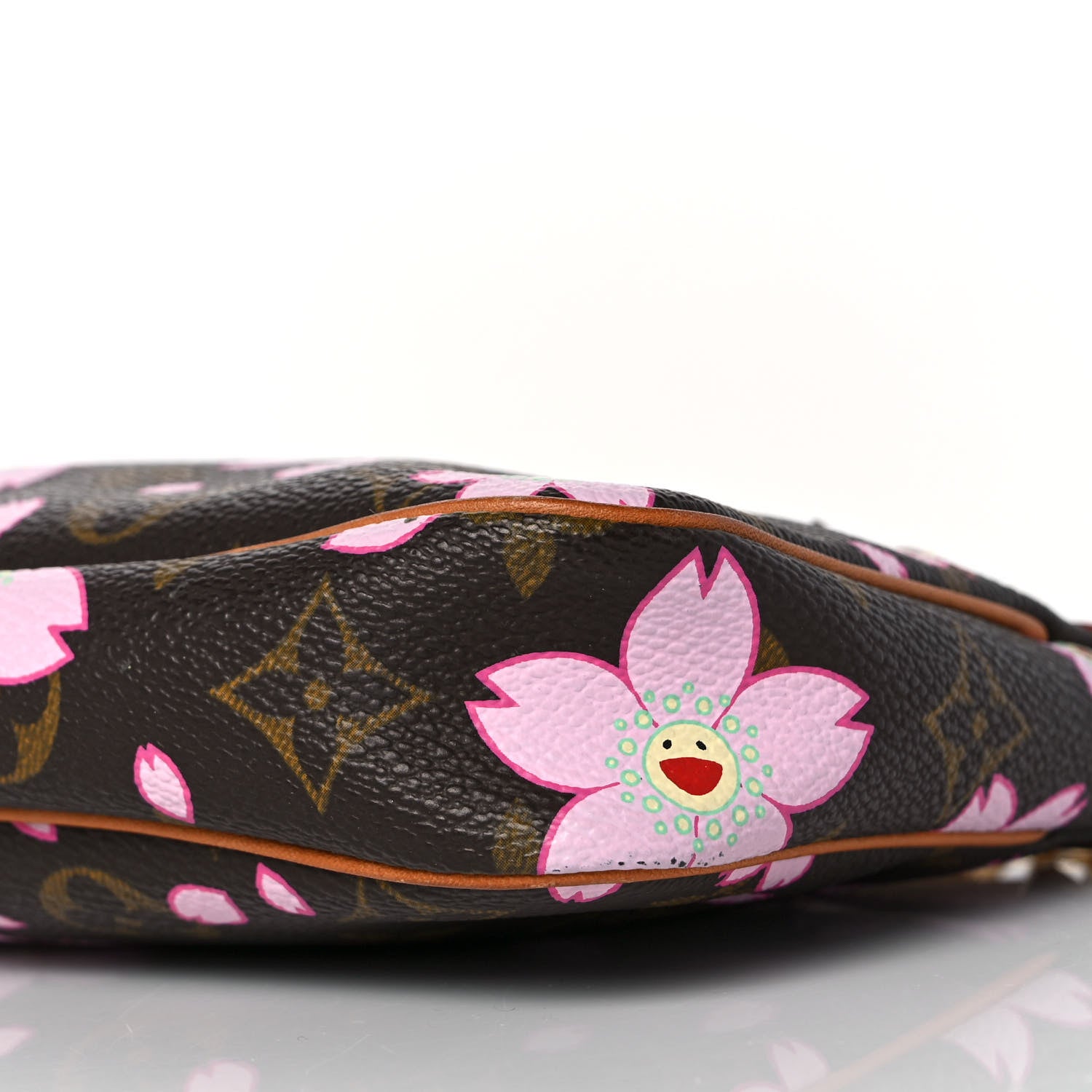 Louis Vuitton Monogram Cherry Blossom Pochette Accessories Brown 9 of 10