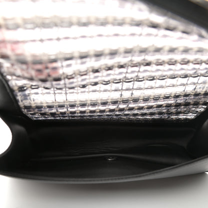 Chanel PVC Thread Woven Medium Boy Flap Black 5 of 9
