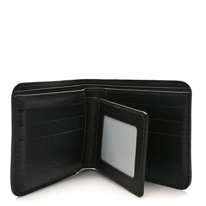 Louis Vuitton Utah 6 Cards Bill Holder Wallet Coffee 5 of 6