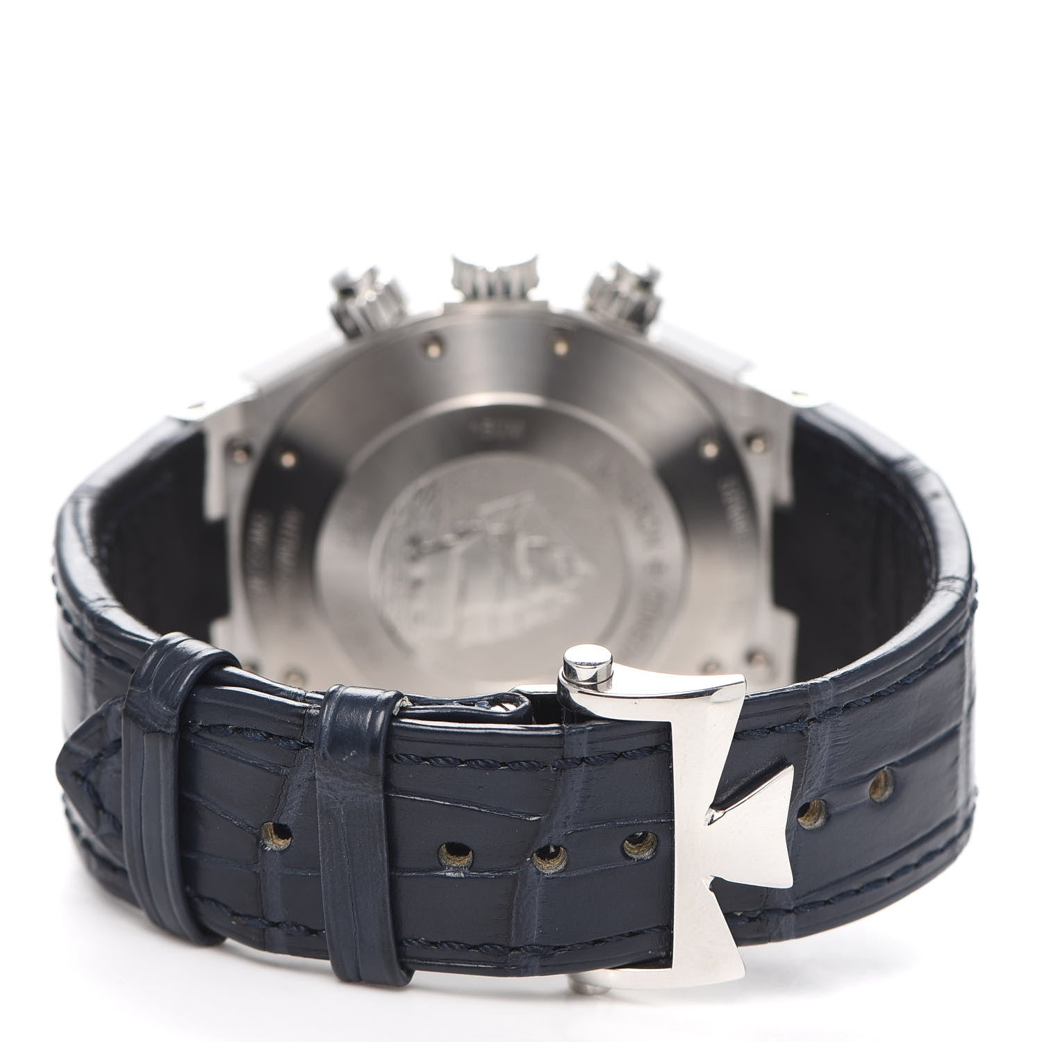 Vacheron Constantin Stainless Steel Alligator 42mm Overseas Automatic Watch Blue 49150 3 of 6