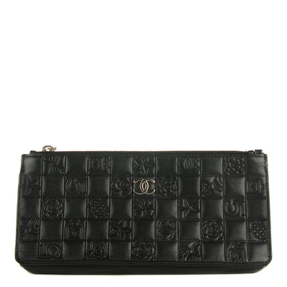 Chanel Lambskin Precious Symbols Pochette Black 1 of 7