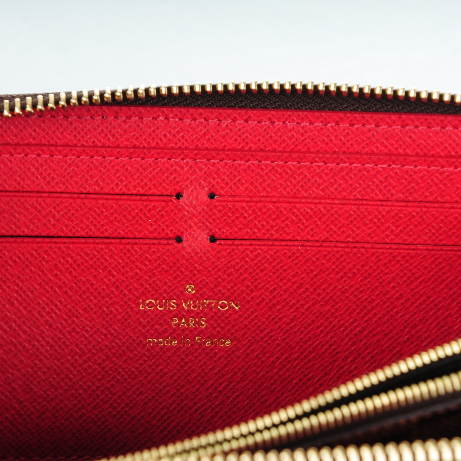 Louis Vuitton Damier Ebene Clemence Wallet 6 of 7