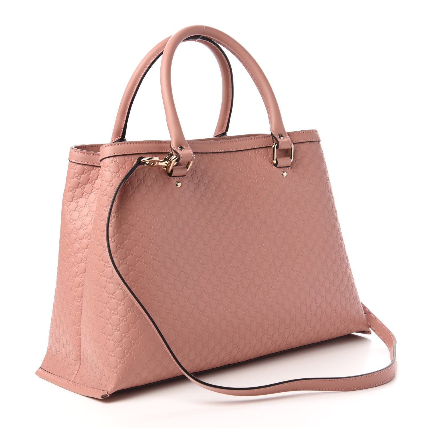 Gucci Soft Microguccissima Medium Tote Soft Pink 3 of 10