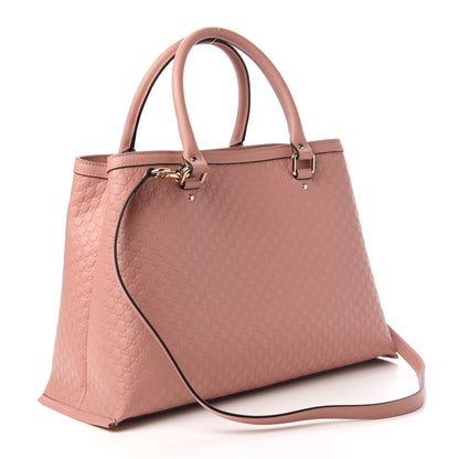 Gucci Soft Microguccissima Medium Tote Soft Pink 3 of 10
