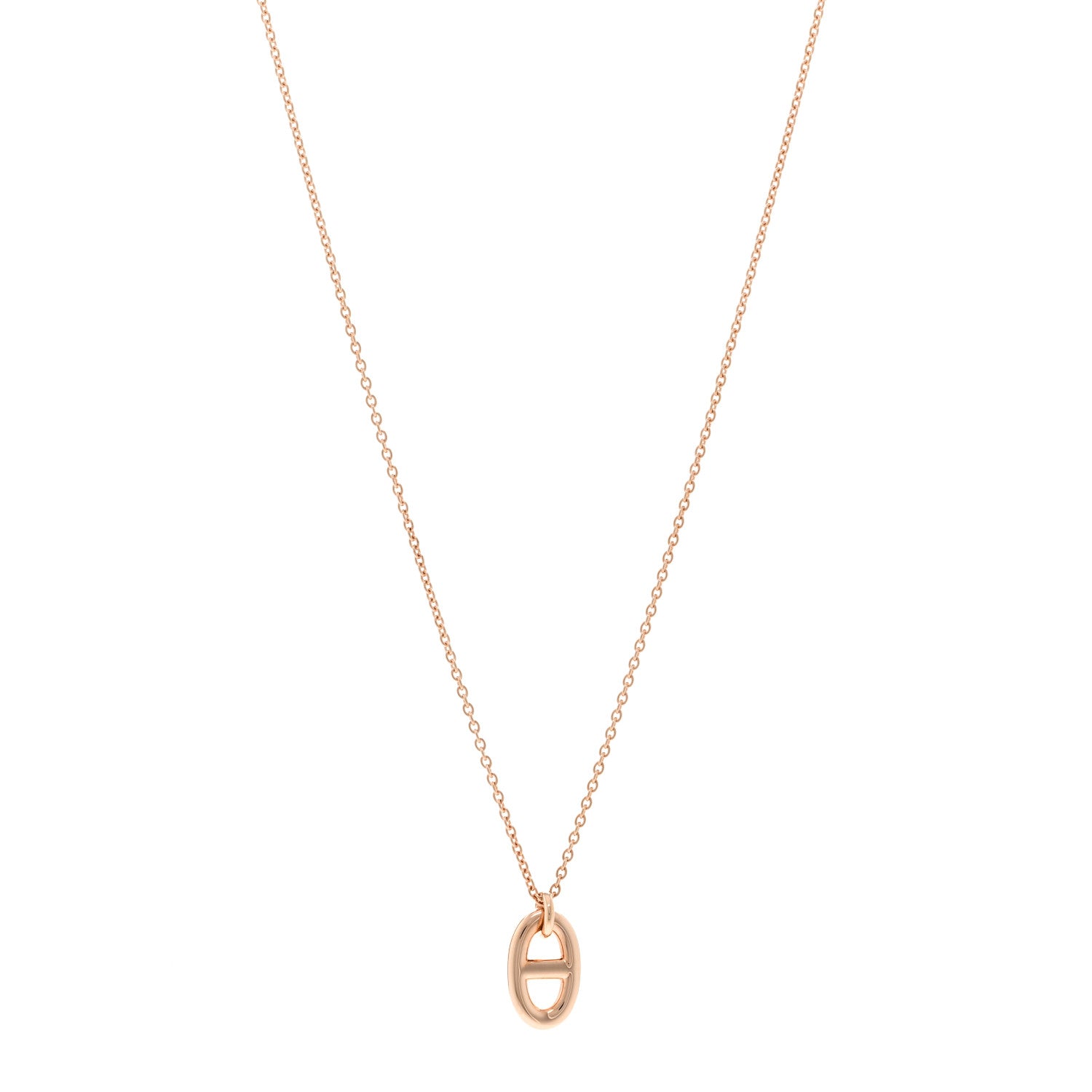 Hermes 18K Rose Gold PM Farandole Pendant Necklace 1 of 6