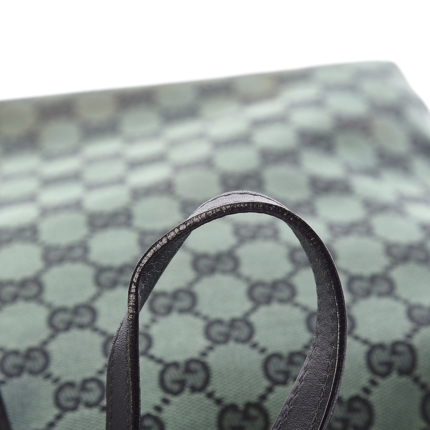 Monogram Large Eclipse Tote Green Black