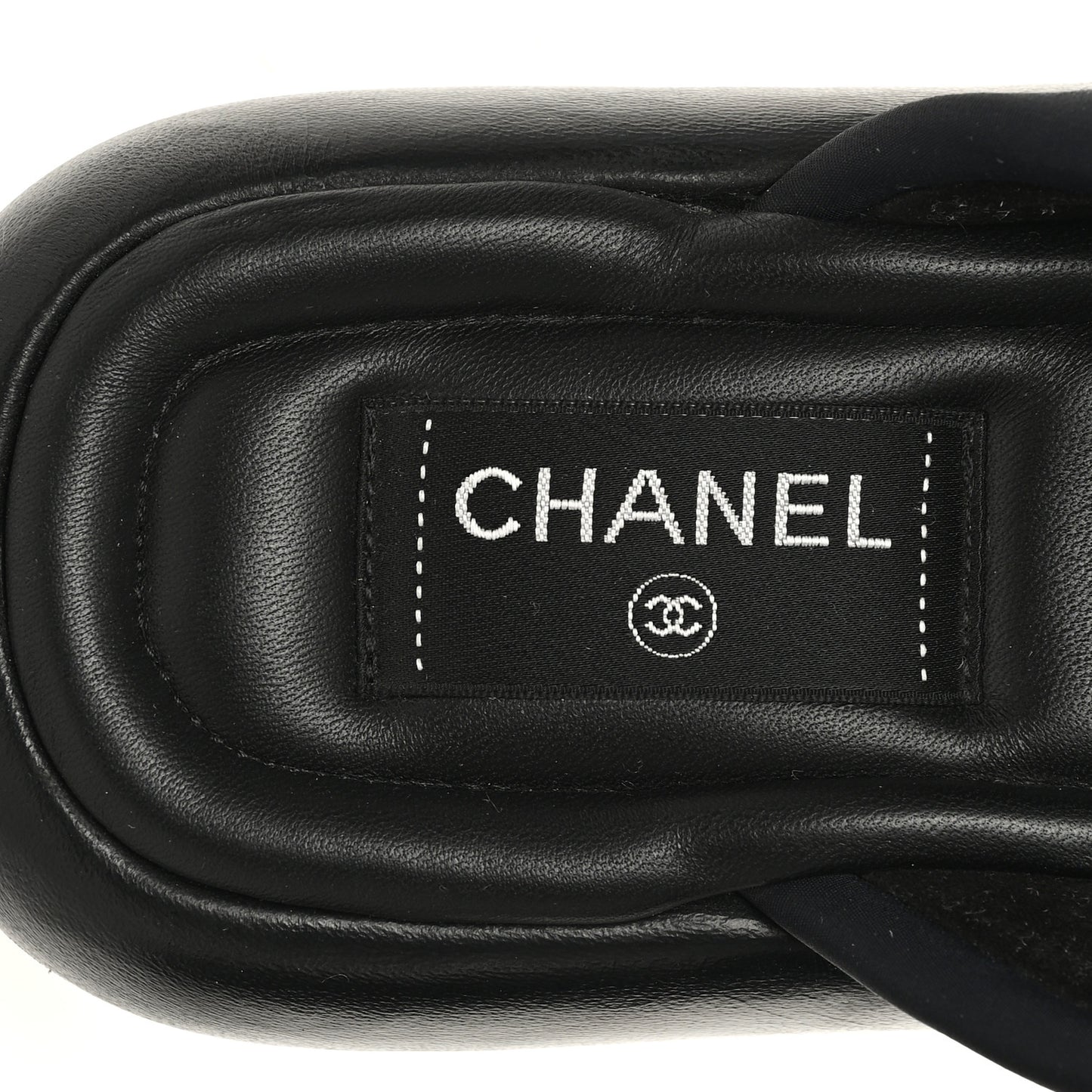 Fabric CC Mules Sandals 39 Black